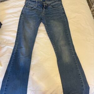 Arizona Jean Company Women's Straight Leg Blue Jeans